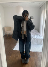 ロー ディープ ストレート デニム