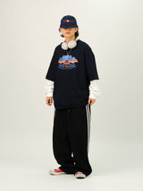 Side Track Wdie Pants