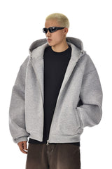 Boxy Heavyweight Zip Hoodie