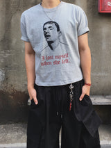 ロックルド ヒューマン プリント 半袖Tシャツ 3C