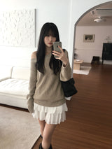 Neff Off-Shoulder Knitwear (3 colors)