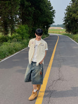 Sunkissed Stripe Patch Shirt