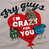 "LOVE FRY GUYS" BALLON PRINTED S/S T-SHIRT