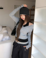 Dali Stripe Reversible Beanie