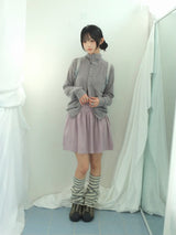 soft-touch raglan knit jacket