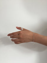 Silver Bold Open Ring (1color)