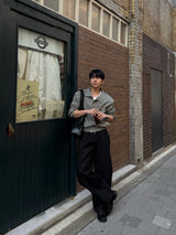 Dart shoulder blouson