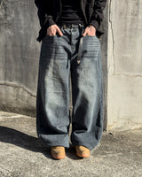 Fadel classic washing wide denim