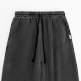 Wide Lounge Pants - Washed Black