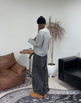 Dust leopard pants