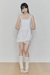 PURITY DRESS white