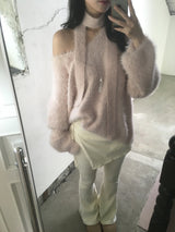 Velvet Wrap Pants