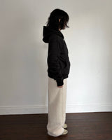 Shear Button Hoodie