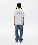 バックサードロゴTシャツ