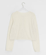 Attle Summer See-Through Flower Cardigan