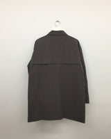 Single collar utility half coat (2color)
