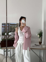 Setter Stripe Oversized Shirt
