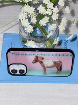 Pony's Bath Time Glass Bumper Case