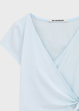 [MADE] Flopit Wrap Short Sleeve Top