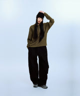 MULTI UTILITY CARGO PANTS (BLACK)