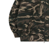 ジヌカモフリース2WAYフードジップアップ (UNISEX)