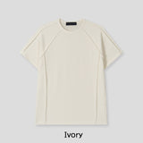 レイデン リブド カットアウト ショート スリーブ Tシャツ