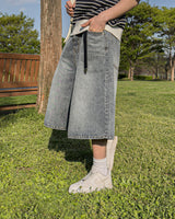Pale Gracy Bermuda Denim