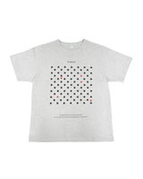 クローバーハグTシャツ / white melange