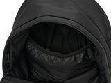 padded mini backpack - black            