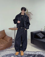 Repel Back Strap Denim Pants