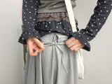 flared ribbon skirt