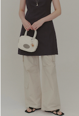 Lumpy Bumpy Totebag Ivory