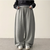 Angel Wing Star Pocket Embroidery Wide Banding Pants