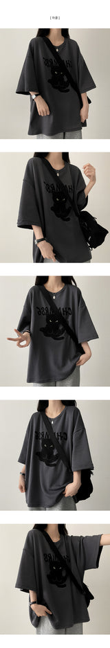 Black Cat 半袖Tシャツ