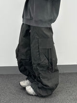 shirring strap cargo pants