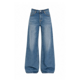 HIGH-WAISTED RELAXED WIDE-LEG JEANS (4COLORS!)