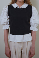 Rose frill blouse