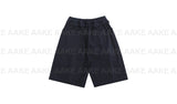 RAW FRILL BERMUDA PANTS