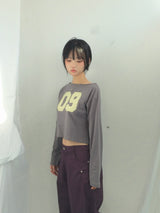 Semi-balloon pocket cotton pants
