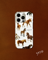 HORSES Hard Case / TREEFORFIVE345