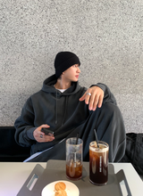 Nade Pigment Double Middle Hoodie (High Quality)