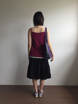 Root frill tiered skirt (3color)