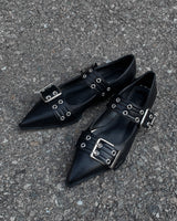 Eylet flat heels