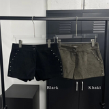 [F/W] サイドスタッドショートパンツ(2color)