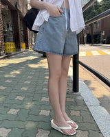Lemin denim shorts