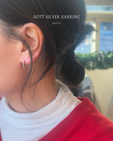 Dott Silver Earrings