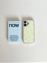 NEW LOGO Lemon Blue Silver Epoxy Case