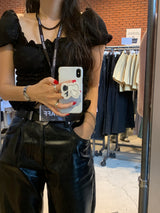 [MADE] AILLY SHIRRING PUFF BLOUSE