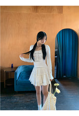 white cancan lovely skirt