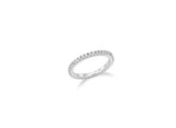 26SS★ Essence Silver (W) Lace Tennis Ring S White